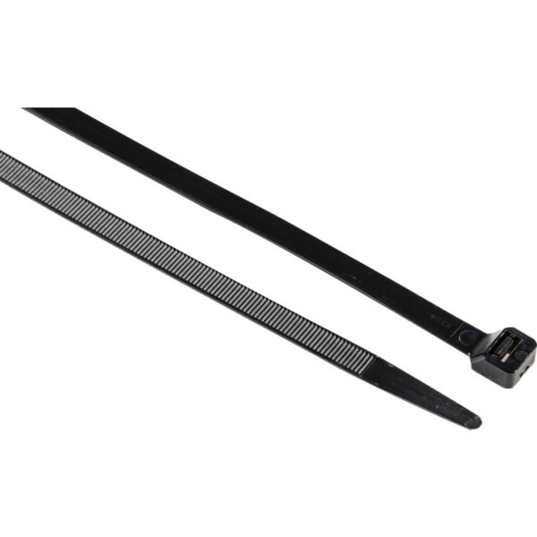 Cable Ties, Black, 9.0x530mm (Pk-100)