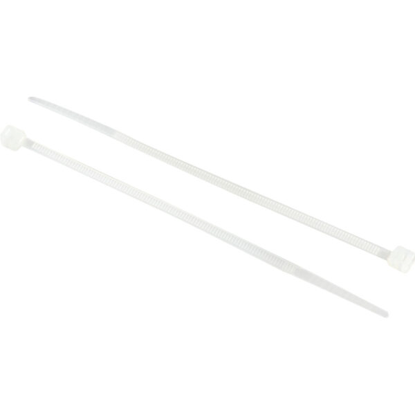 Cable Ties, Natural, 2.5x100mm (Pk-100)