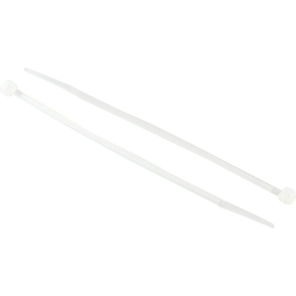 Cable Ties, Natural, 3.6x140mm (Pk-100)