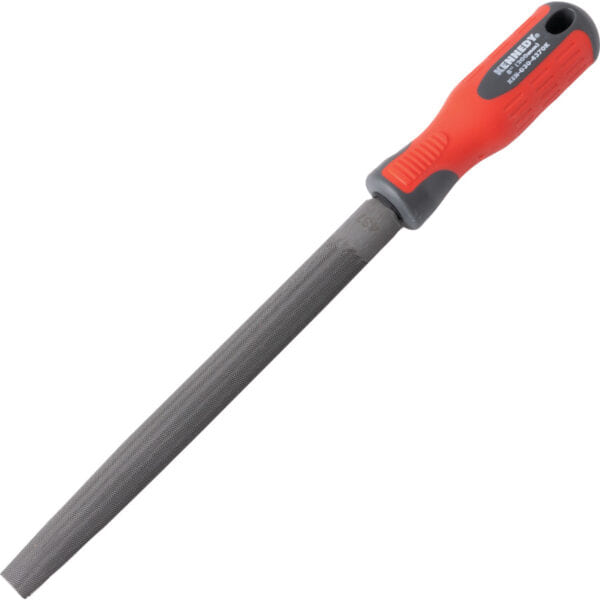200mm (8") Half Round Second Engineers File With Handle