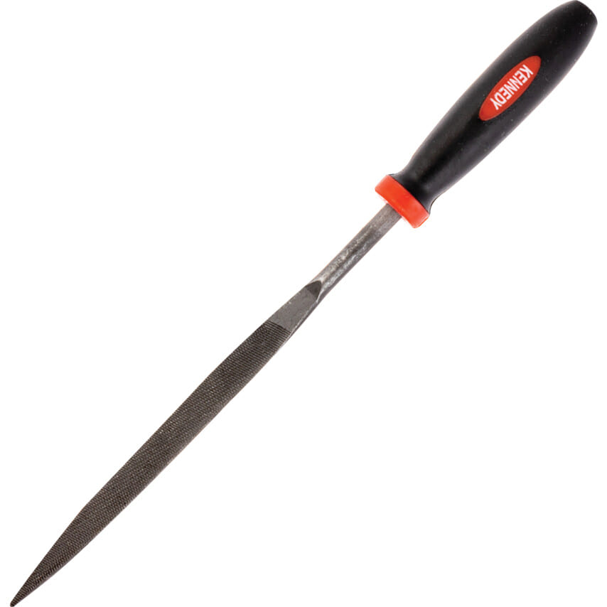 ken0316320k 160mm (6-1/4") Half Round Cut 2 Needle File - Image 1