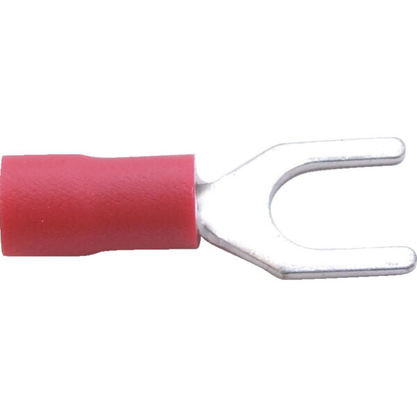 6.00mm FORK TERMINAL (PK-100) RED
