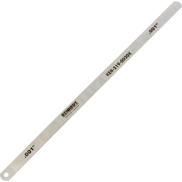 0.003" x 1/2" FEELER STRIP 12" LONG