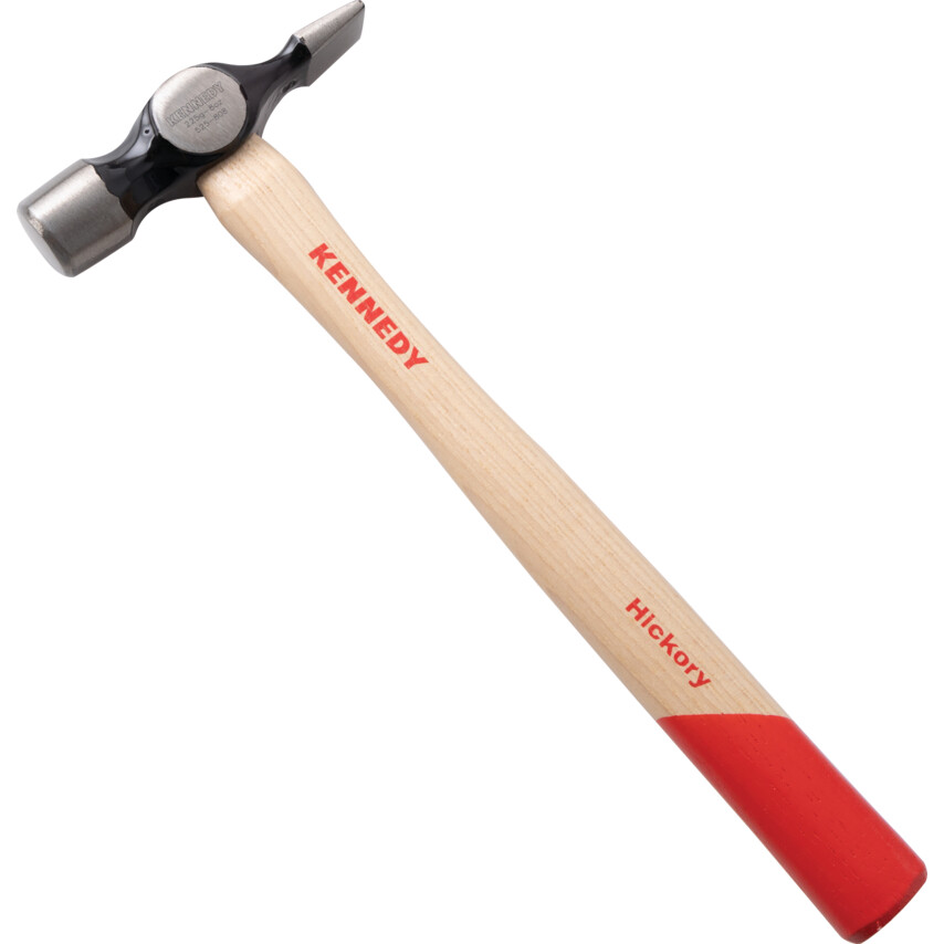 ken5258080k Cross Pein Hammer, 8oz., Wood Shaft, Waxed Shaft - Image 1