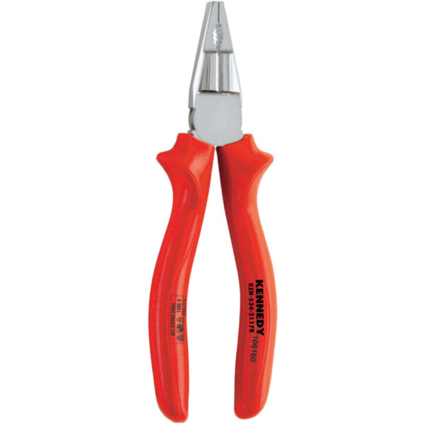 Combination Pliers, Serrated, Steel, 180mm, Insulated, VDE