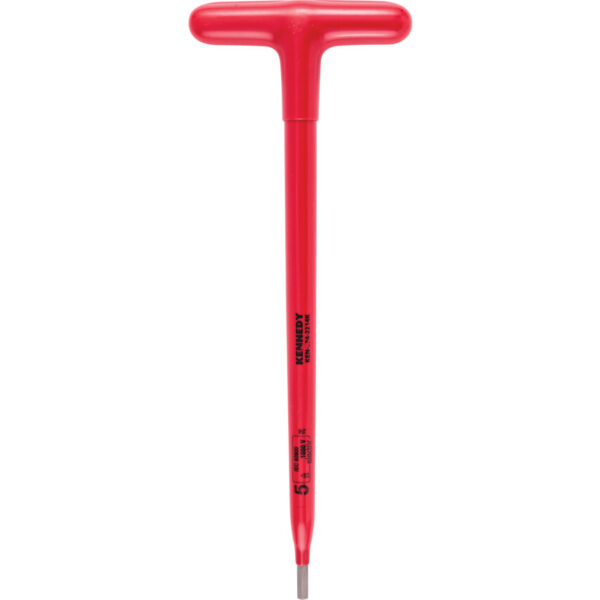 Hex Key, Insulated T-Handle, Hex, Metric, 5mm
