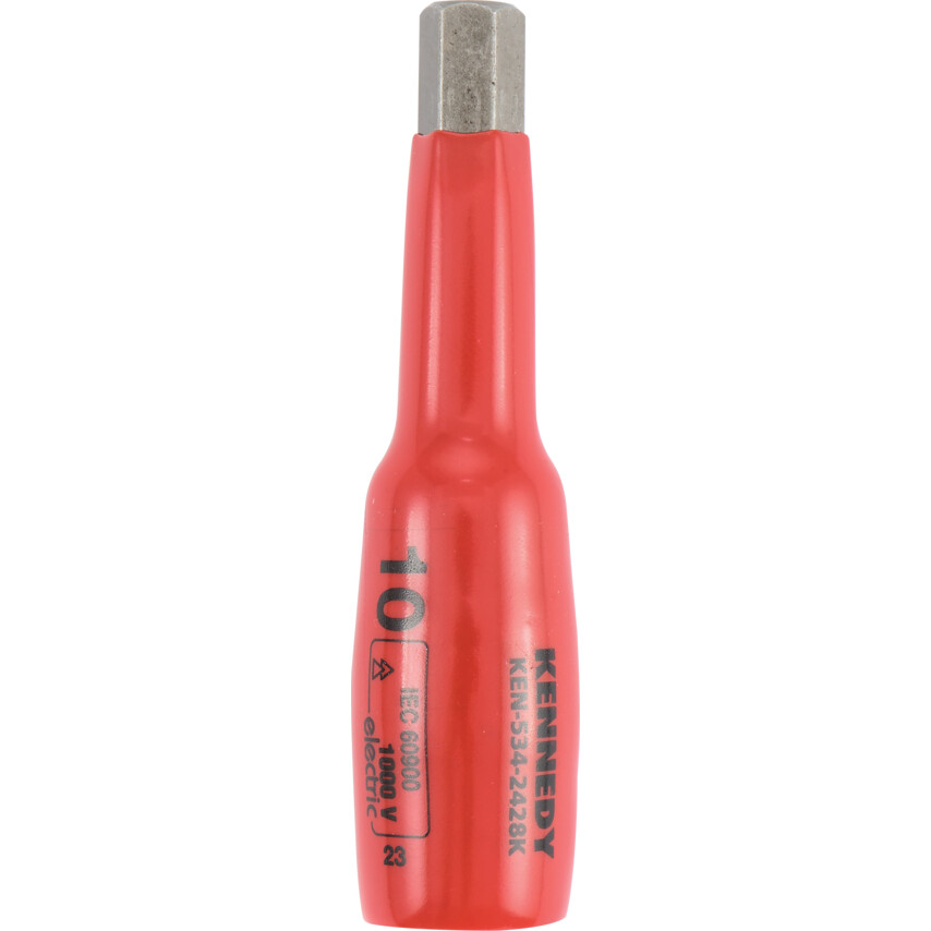 ken5342428k 3/8in. Drive, Deep Insulated Socket, 10mm, Metric, Insulated Coating - Image 1