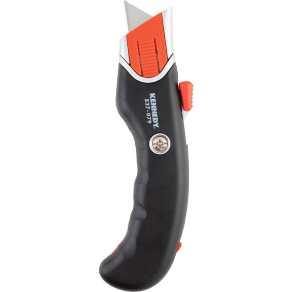 SX660, Self-retracting, Safety Knife, Straight, Steel Blade