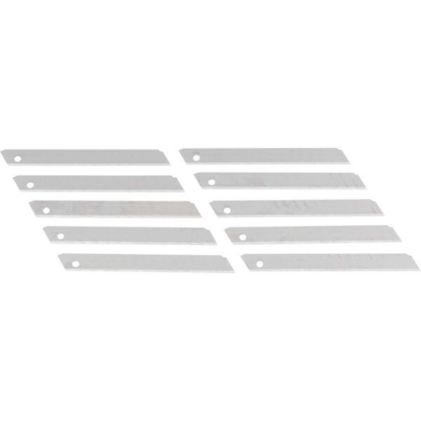 Steel, Straight, Knife Blade, 91mm, Pack of 10