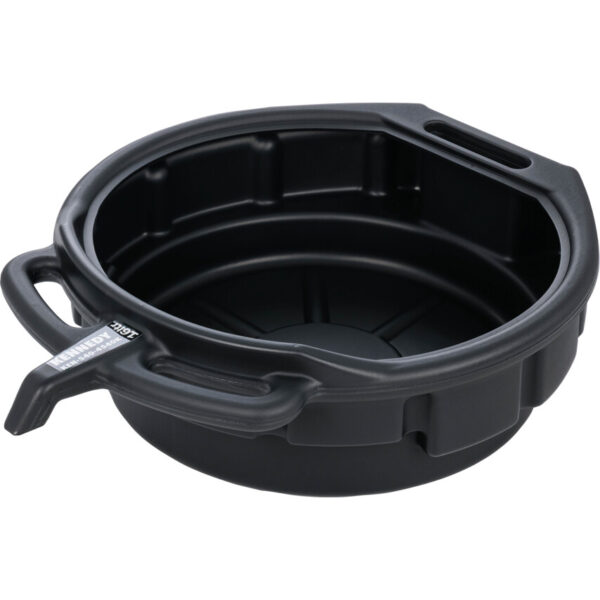 Oil Drain Pan, 16L, Plastic, Compatible with Non Corrosive Liquids