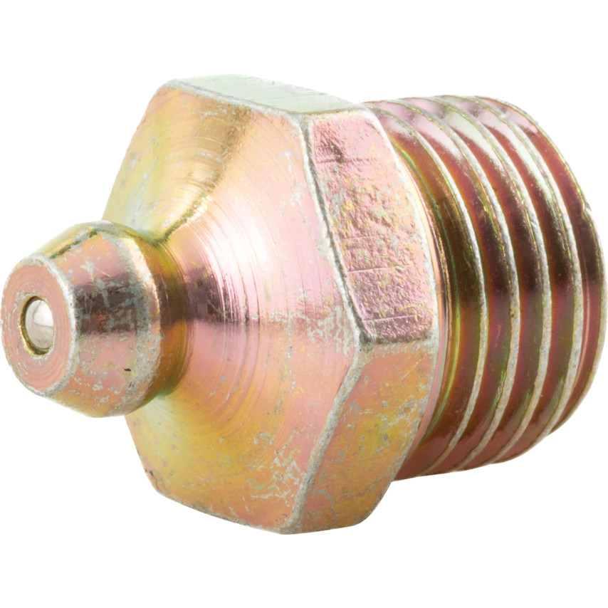 ken5410680k Hydraulic Nipple, Straight, 1/4"x19 BSP(T), Steel - Image 1