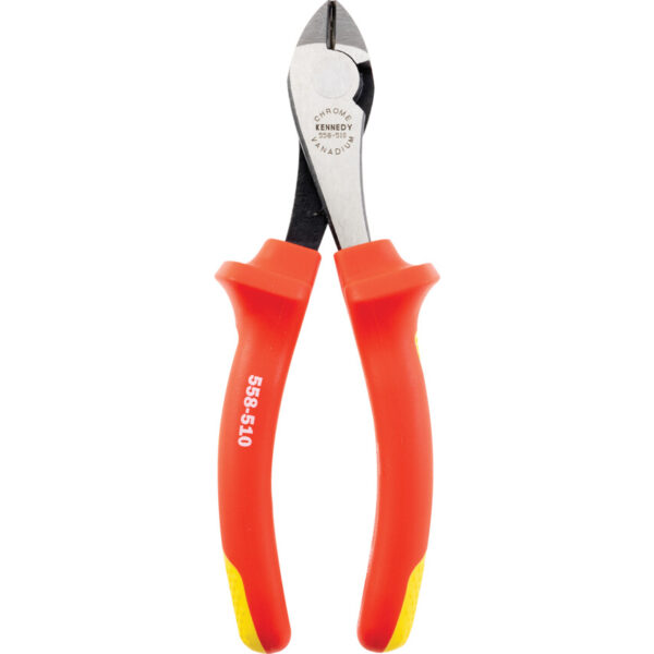 Cable Cutters, Bi-Material, 160mm Overall Length, Insulated, VDE