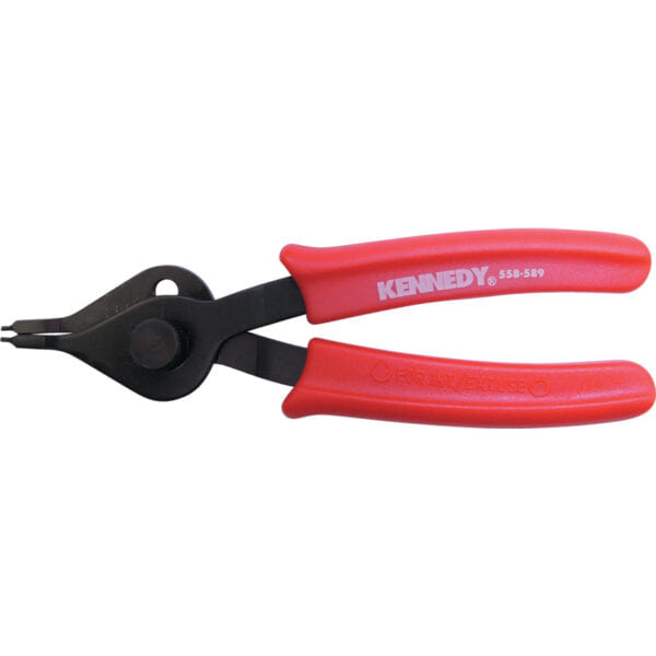 Circlip Pliers, Reversible, Carbon Steel, 150mm