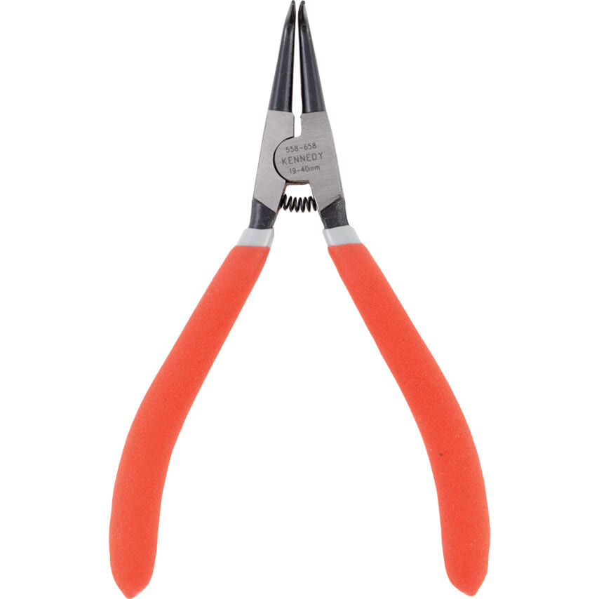 ken5586580k Circlip Pliers, External, Carbon Steel, 175mm - Image 1