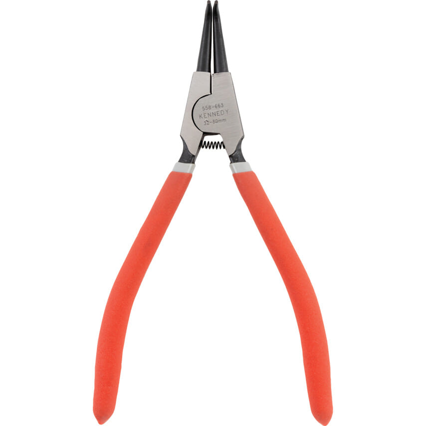 ken5586630k Circlip Pliers, External, Carbon Steel, 250mm - Image 1