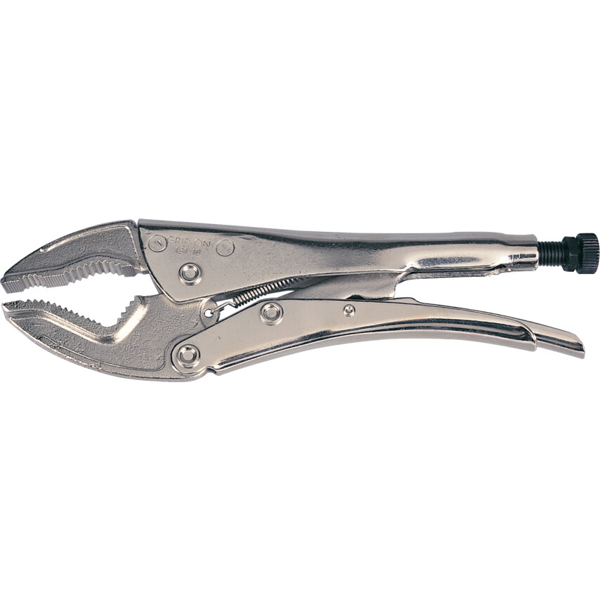 ken5588040k Self Grip Pliers, Curved, Steel, 235mm - Image 1