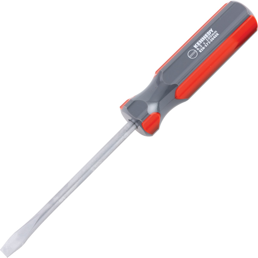 ken5723040k Standard Screwdriver Slotted 6.3mm x 100mm - Image 1