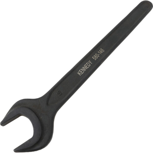Metric Open Ended Spanner, Single End, Vanadium Steel, 46mm