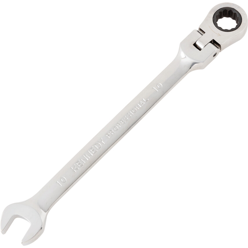 ken5822240k Double End, Ratchet Wrench, 10mm, Metric - Image 1