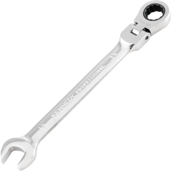 Double End, Ratchet Wrench, 13mm, Metric