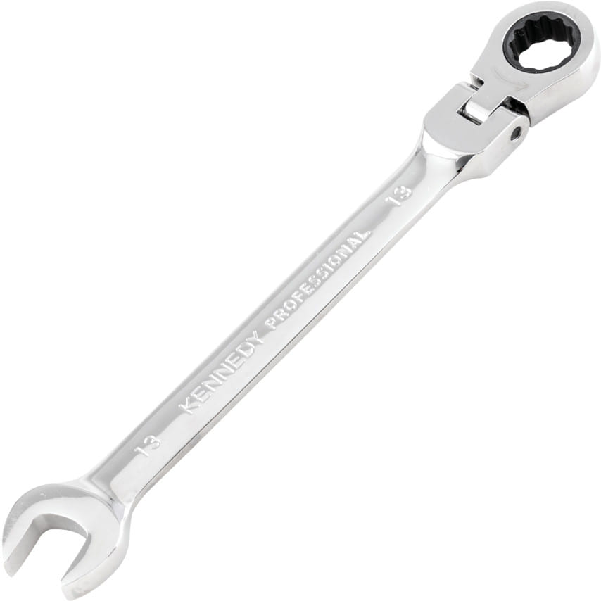 ken5822243k Double End, Ratchet Wrench, 13mm, Metric - Image 1