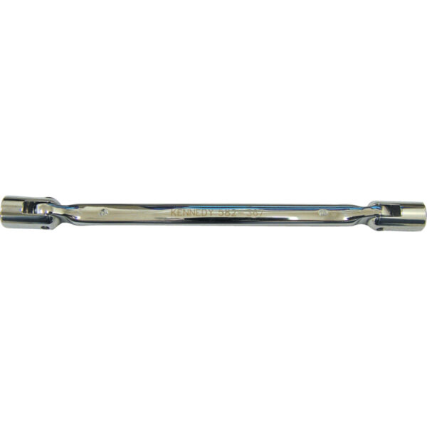 8 x 9mm, Metric, Swivel Head Socket Wrench, 175mm, Steel