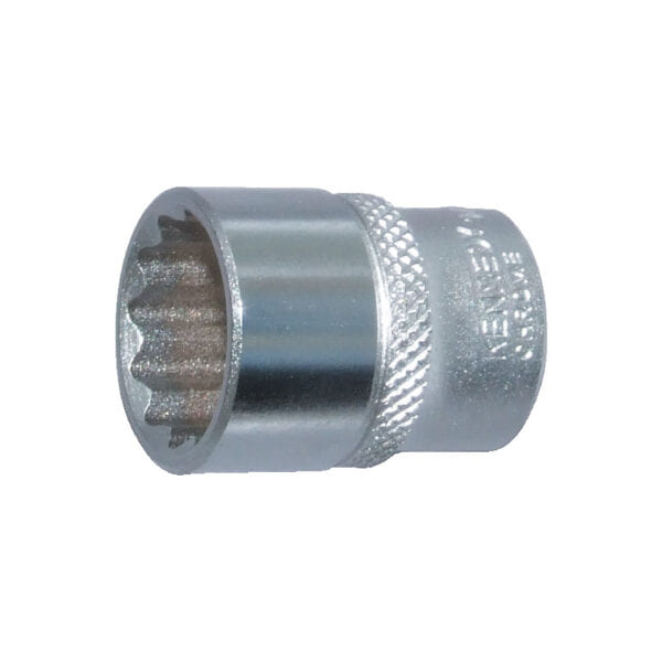 1/4in. Drive, Standard Bi-Hexagon Socket, 9/16in. Imperial, Chromed Finish
