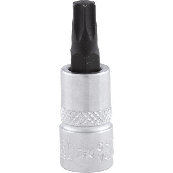 1/4in. Drive, Standard Torx Socket, T30, Chromed Finish