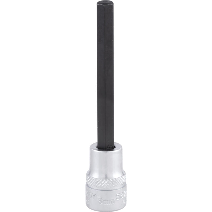 ken5826318k 3/8in. Drive, Deep Hexagon Bit Socket, 8mm, Metric, Chromed Finish - Image 1