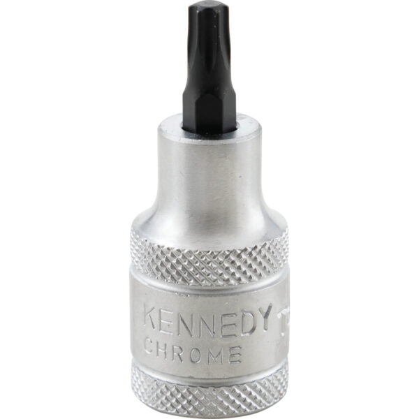 1/2in. Drive, Standard Torx Socket, T30, Torx, Chromed Finish