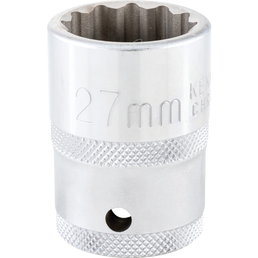 ken5828200k 3/4in. Drive, Standard Bi-Hexagon Socket, 26mm, Metric, Chromed Finish - Image 1