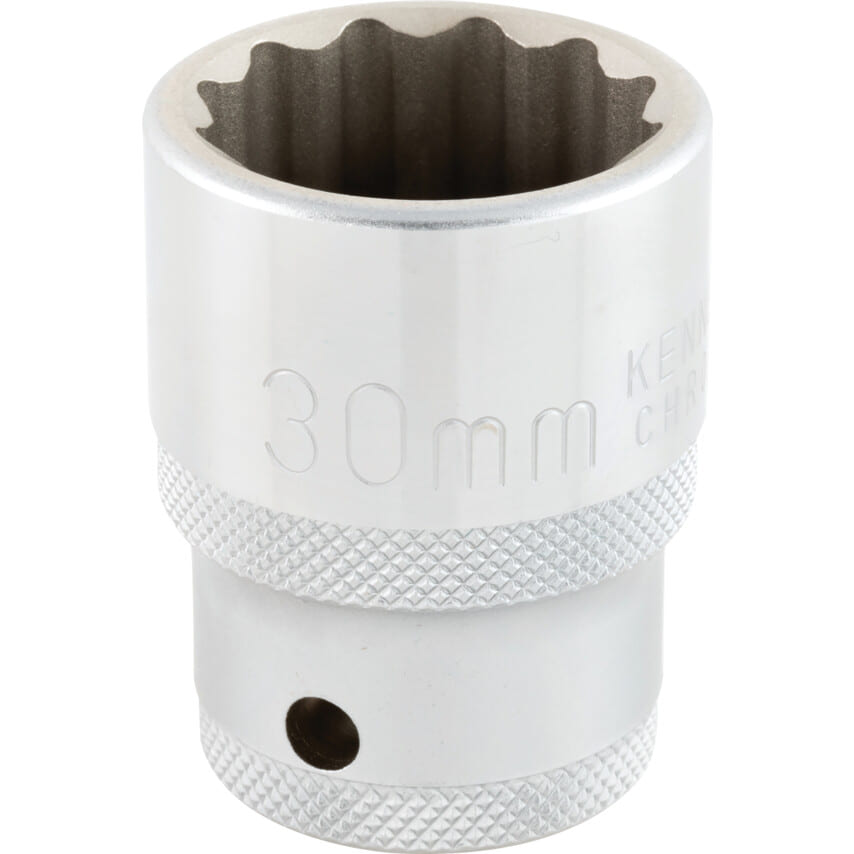 ken5828230k 3/4in. Drive, Standard Bi-Hexagon Socket, 30mm, Metric, Chromed Finish - Image 1
