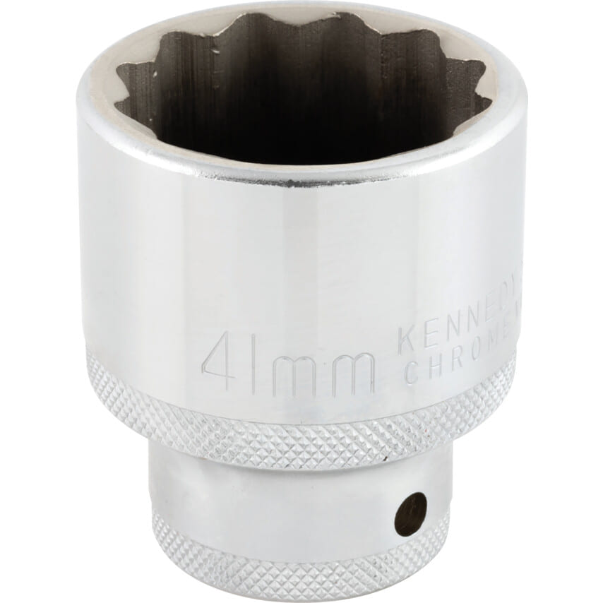 ken5828300k 3/4in. Drive, Standard Bi-Hexagon Socket, 41mm, Metric, Chromed Finish - Image 1
