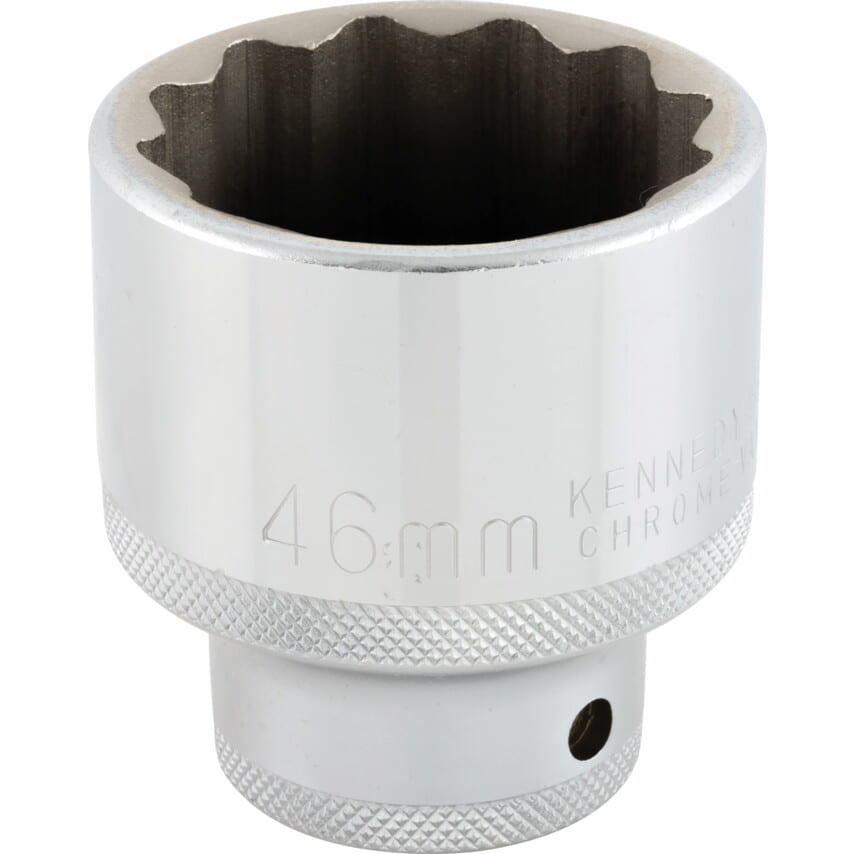 ken5828320k 3/4in. Drive, Standard Bi-Hexagon Socket, 46mm, Metric, Chromed Finish - Image 1