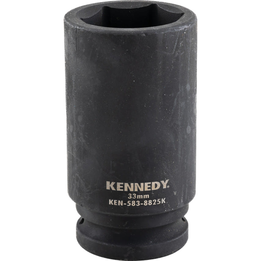 ken5838825k 3/4in. Drive, Deep Impact Socket, 33mm, Metric, Black Oxide Finish - Image 1