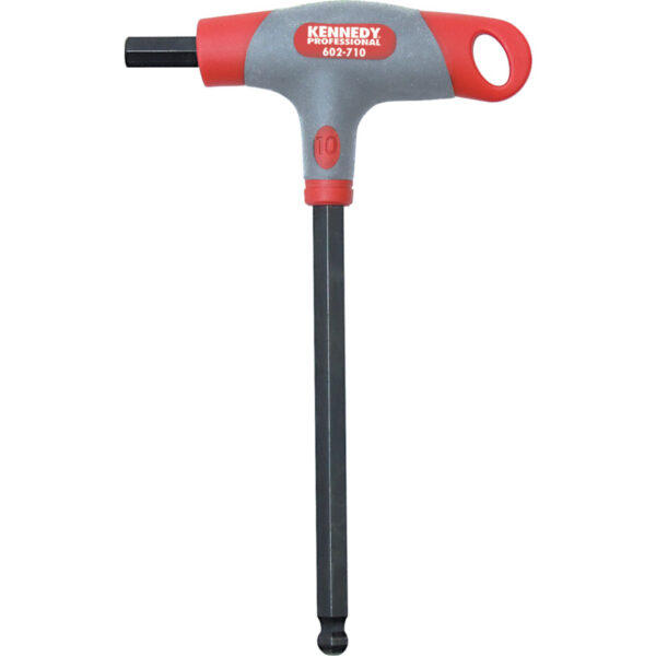 Hex Key, L-Handle, Hex Ball, Metric, 10mm