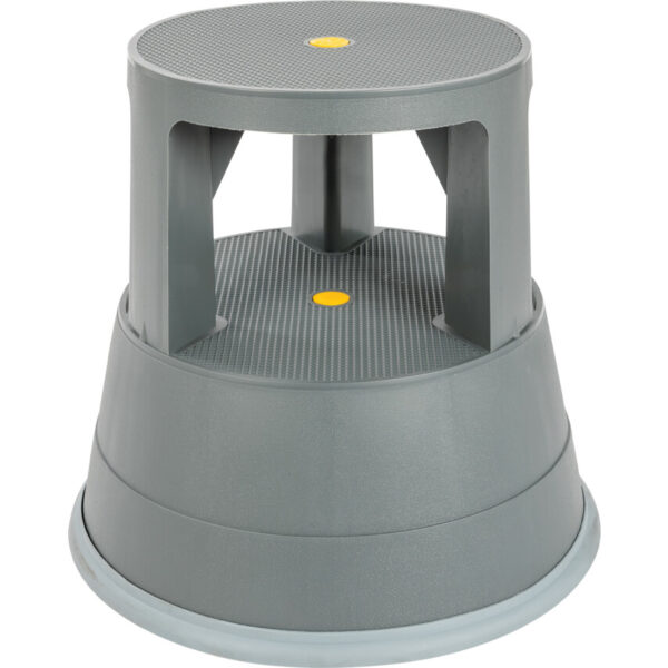 Kick Stool, 370mm, Plastic, Grey