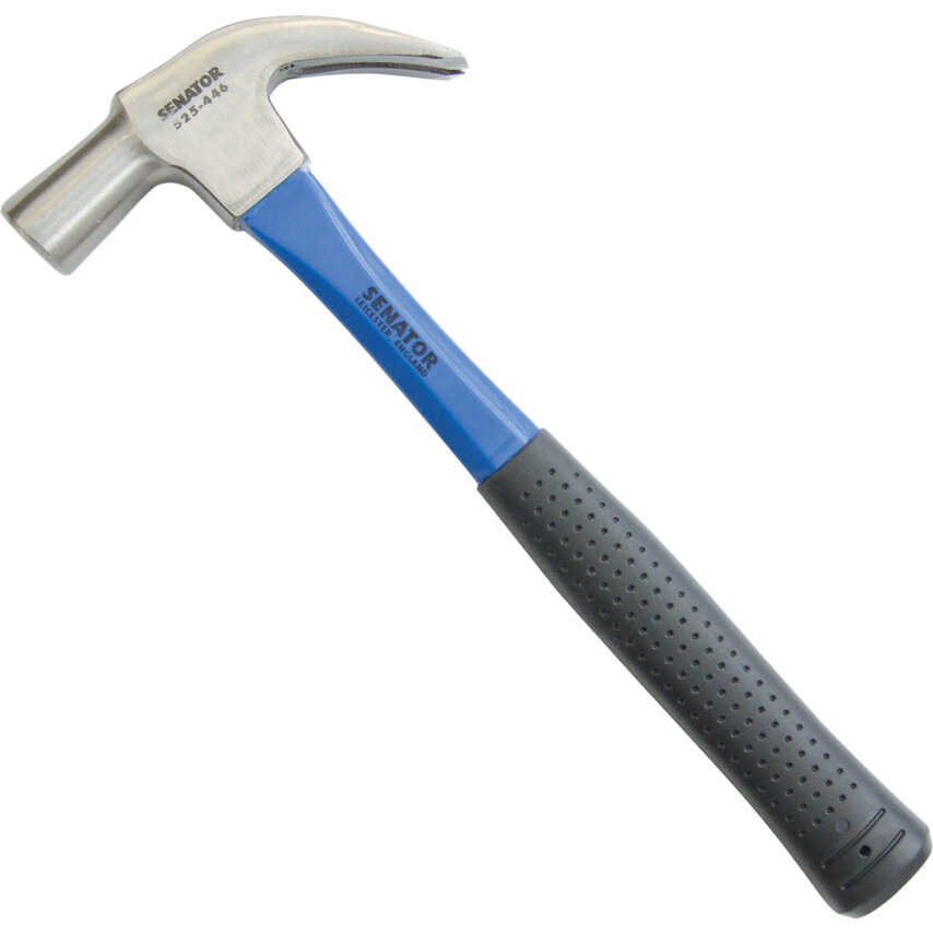 sen5254460k Claw Hammer, 16oz., Fibreglass Shaft, Anti-vibration - Image 1