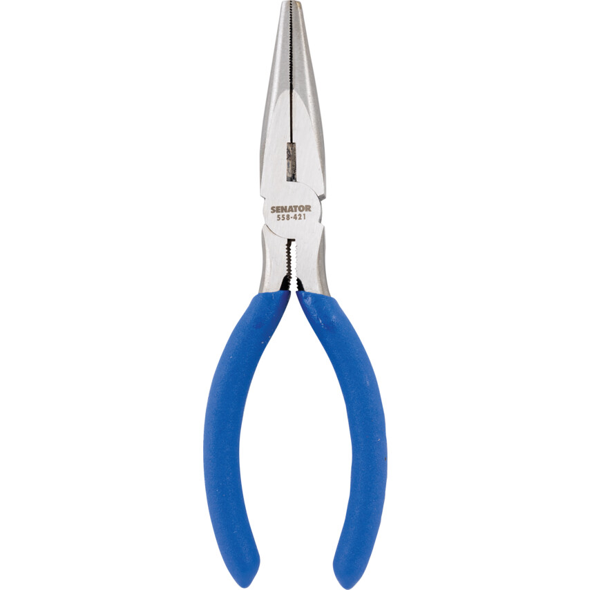 sen5584210k Needle Nose Pliers, Serrated, Steel, 150mm - Image 1