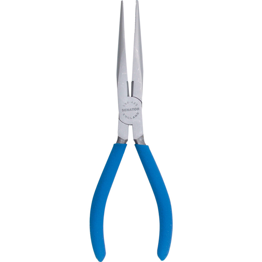 sen5584230k Needle Nose Pliers, Serrated, Steel, 200mm - Image 1