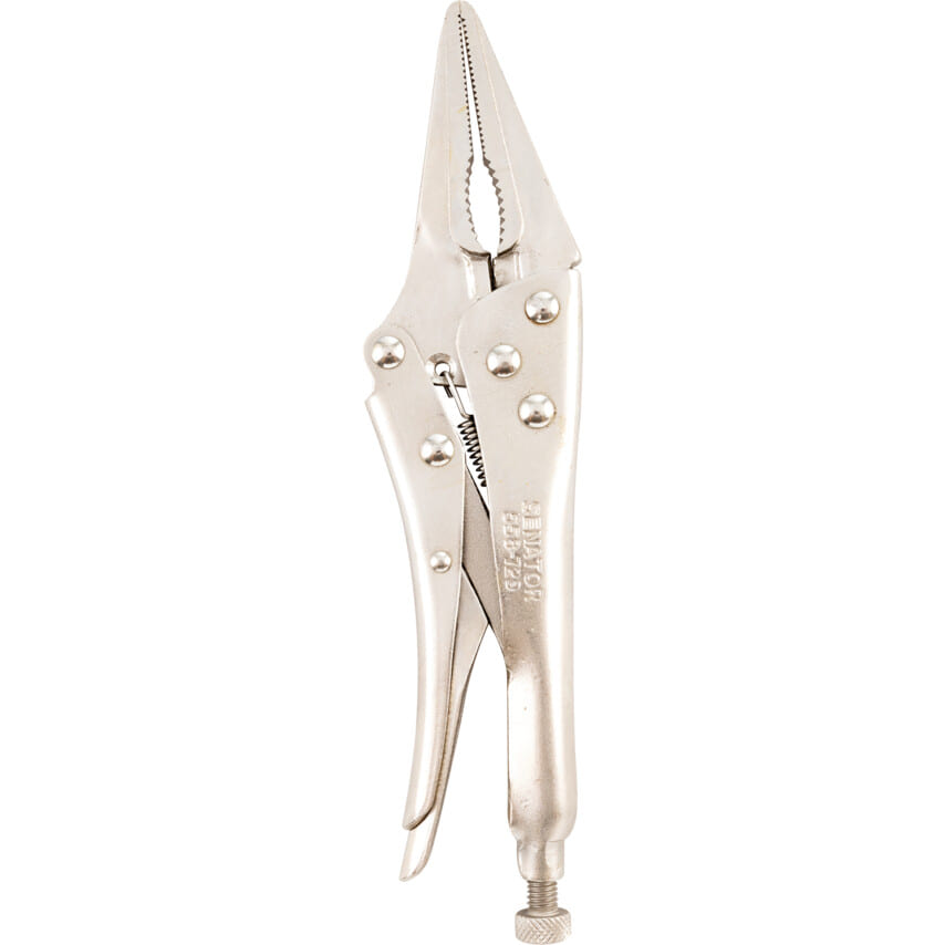 sen5587290k Self Grip Pliers, Long Nose, Carbon Steel, 230mm - Image 1