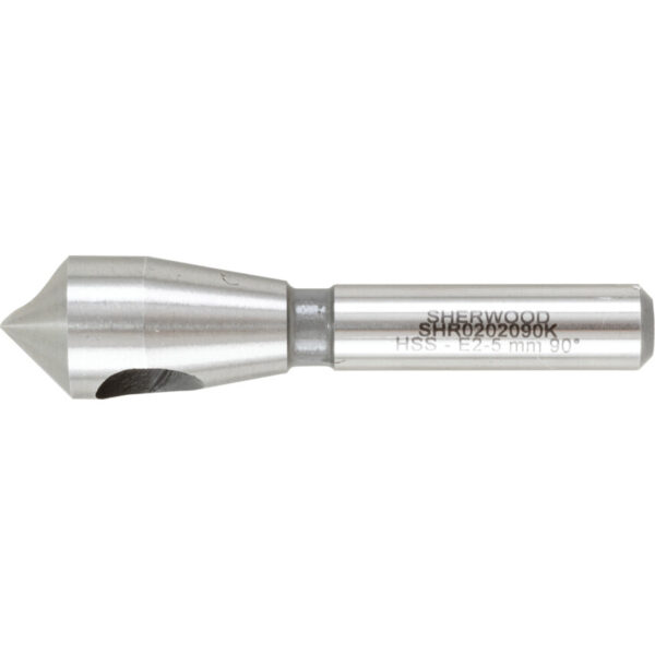 90°, Countersink, 2.0 - 5.0mm, Straight Shank, Cobalt High Speed Steel