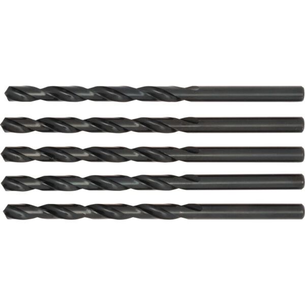 L100, Long Series Drill, 10mm, Long Series, Straight Shank, High Speed Steel, Steam Tempered