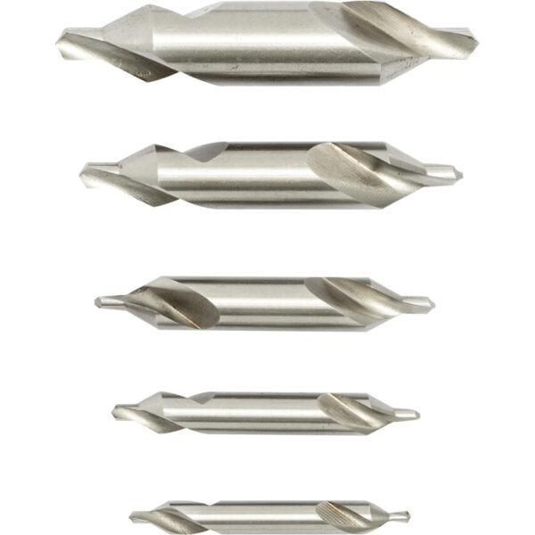 2-5mm HSS CENTRE DRILL SET 5-PCE