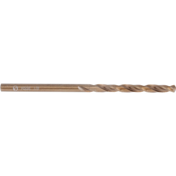 1/8" DIA COBALT DRILL FOR STAINLESS STEEL