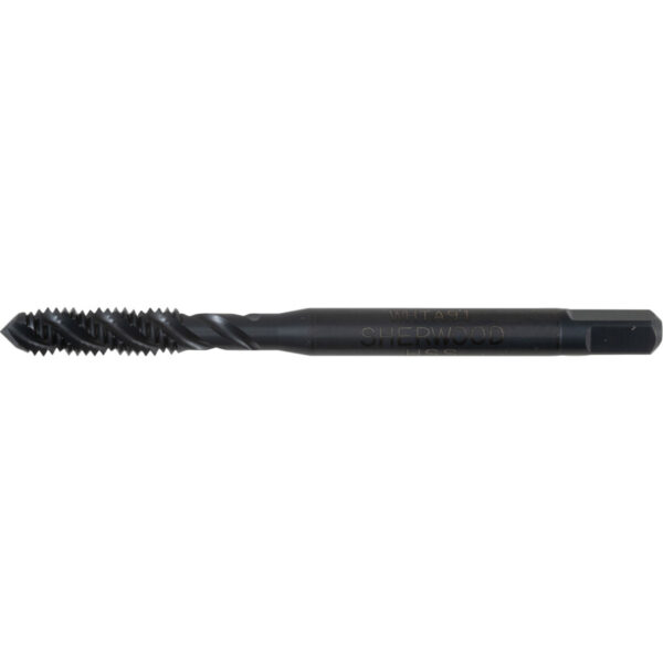 Machine Tap, M4 x 0.7mm, Metric Coarse, Spiral Flute, High Speed Steel, Steam Tempered