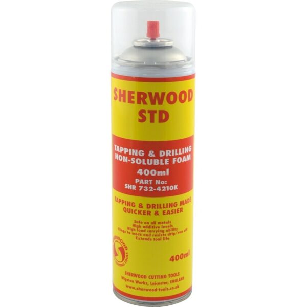 STD Tapping & Drilling, Tapping/Drillling Foam Lubricant, Aerosol, 400ml