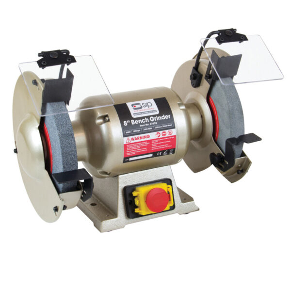 07628, Professional Bench Grinder, 25.4mm x 203mm, 230V, 550W