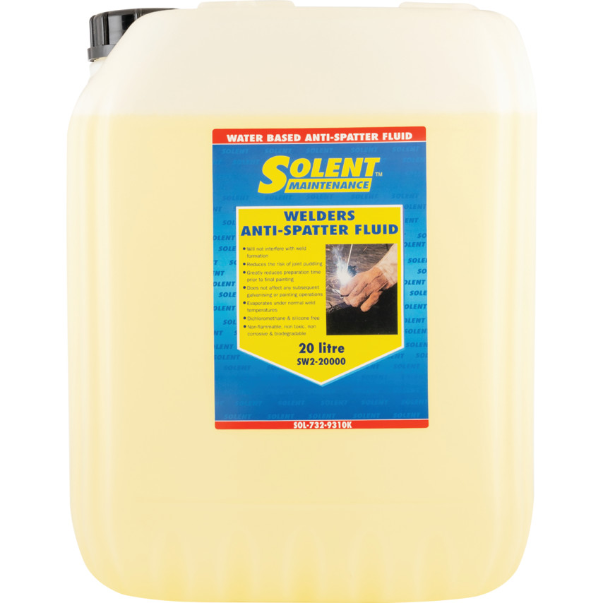 sol7329310k SW2-20000, Welders Anti-Spatter Spray, Bottle, 20ltr - Image 1
