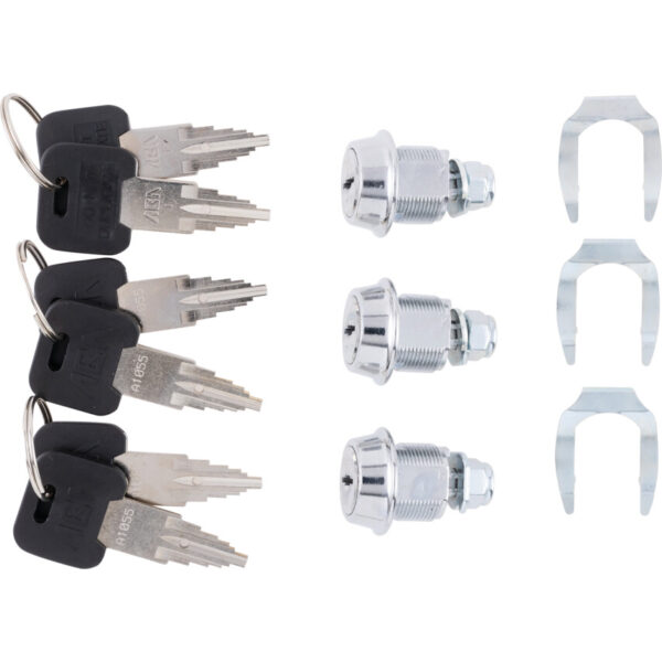Replacement Pack of (3 locks and 6 Keys) To suit Kennedy 36" Roller cabinet